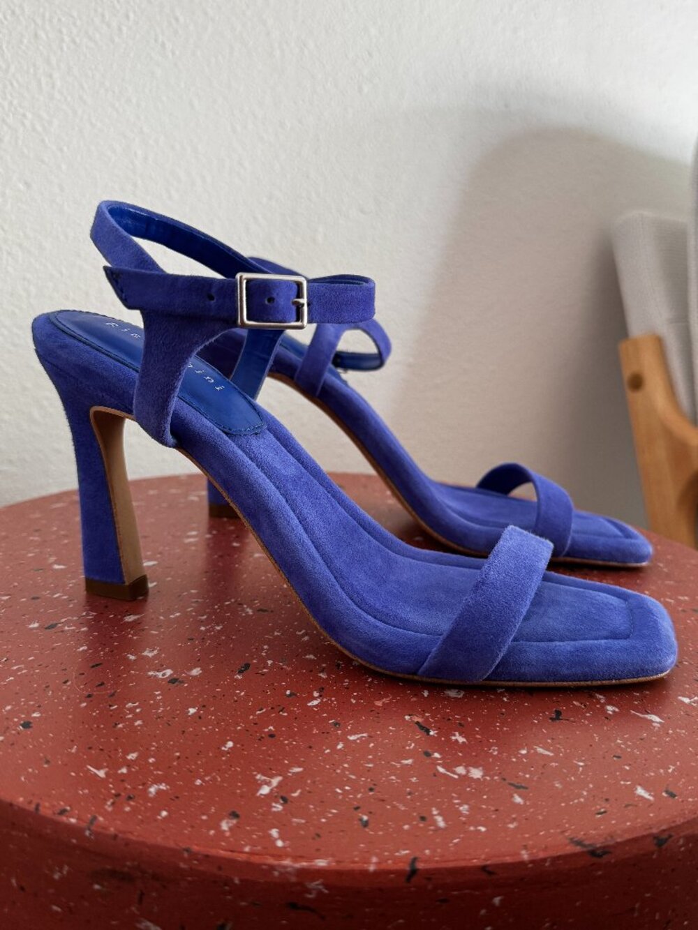 Open Full Size Image Gianni Bini Blakye Suede Stiletto Heel Dress Sandals